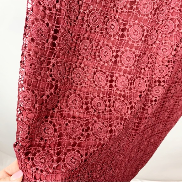 Bisou Bisou Lace High Low Dress - Picture 6 of 8